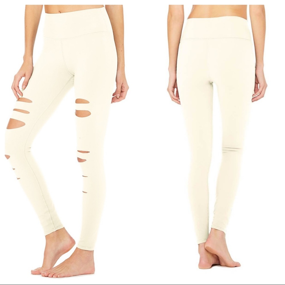 High-Waist Ripped Warrior Legging